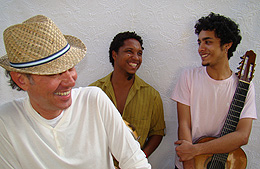 Geraldo Maia, Vinicius Sarmento e Lucas dos Prazeres